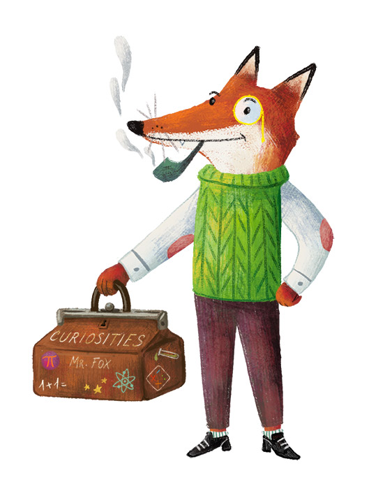 Barbara Cantini Illustrator - Fox for Rizzoli